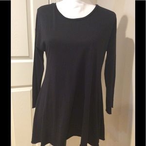 Black, Cotton Tee, Size M